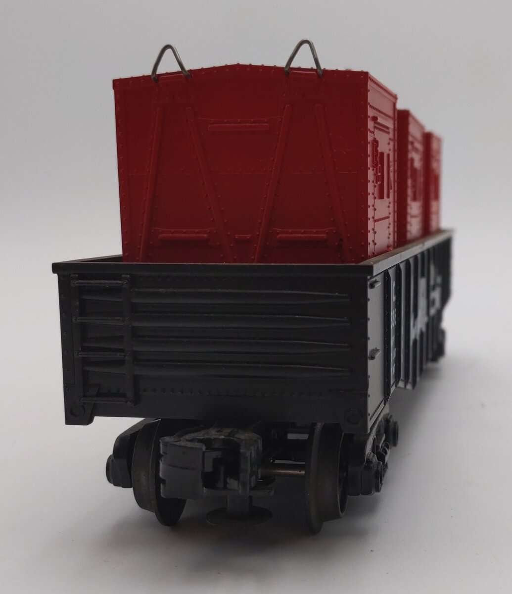 MTH 33-7207 Canadian Pacific Gondola w/LCL Containers EX