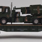 Menards 279-3964 O Gauge US Army Flatcar w/ Army Truck & HIMARS EX
