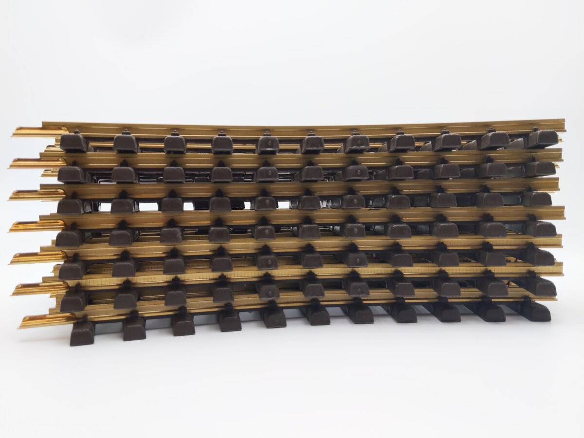 LGB 1100 G Scale Curved Track Sections [14] EX