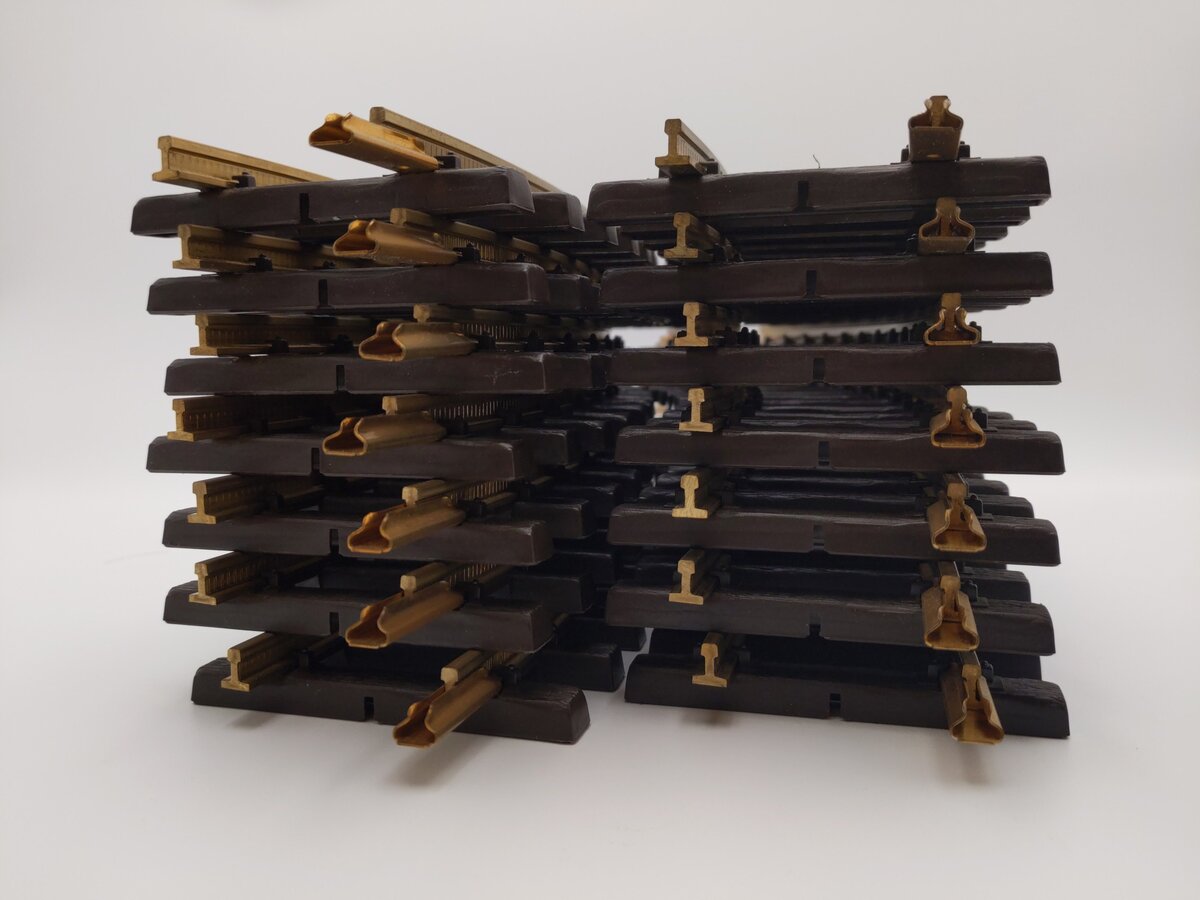 LGB 1100 G Scale Curved Track Sections [14] EX