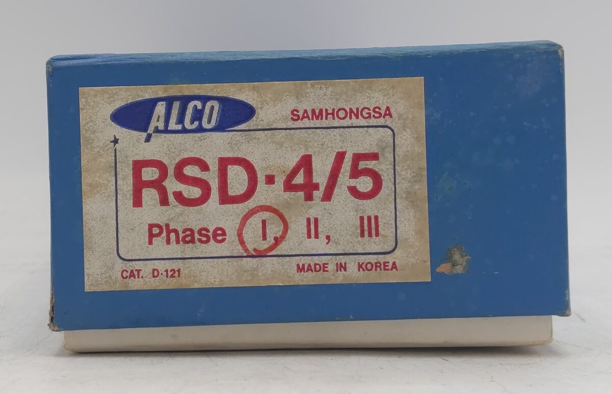 Alco Models D-121 HO Scale BRASS RSD 4/5 Diesel Switcher EX/Box