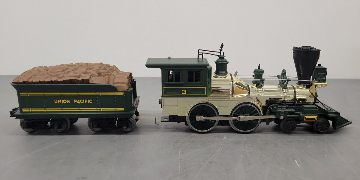 Lionel 6-8104 O Union Pacific Golden Arrow General Steam Loco #3 w/Display Case EX/Box