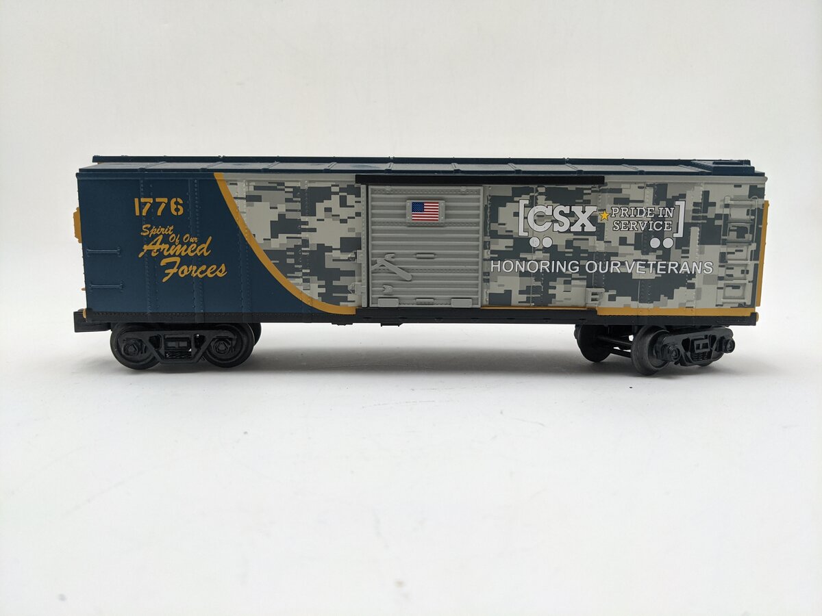 MTH 30-71045 O Gauge CSX Veteran Box Car #1776 EX