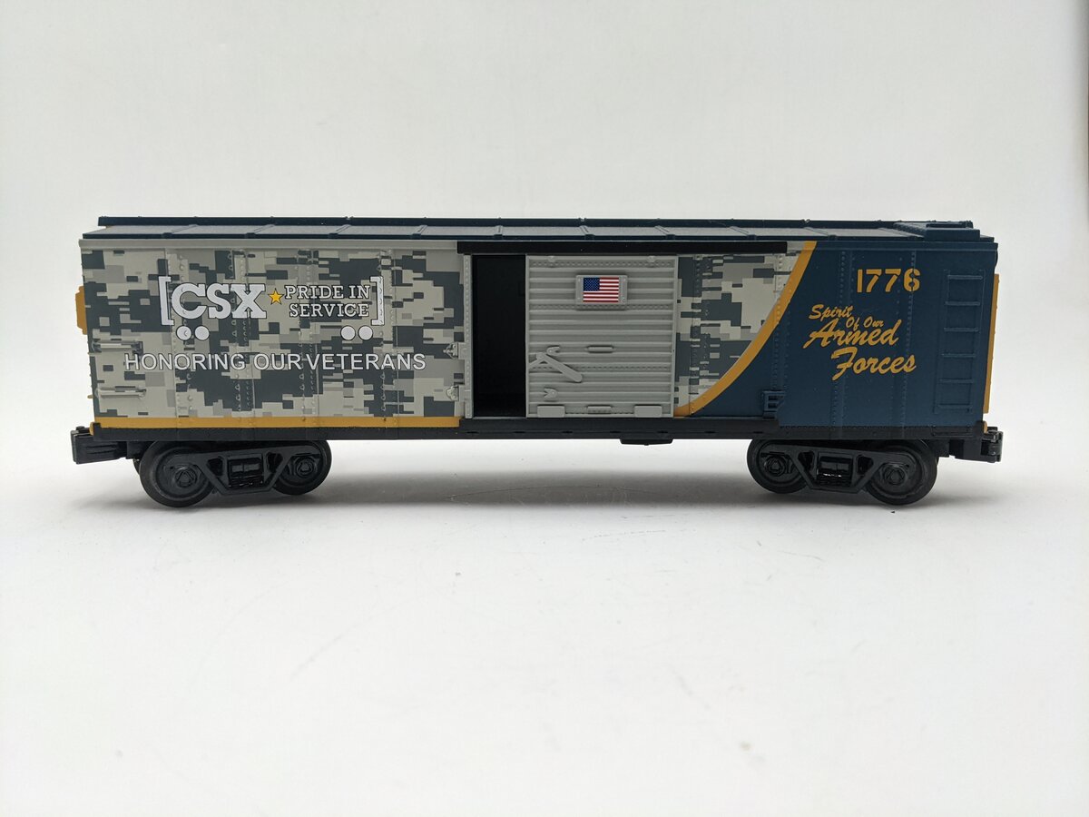 MTH 30-71045 O Gauge CSX Veteran Box Car #1776 EX