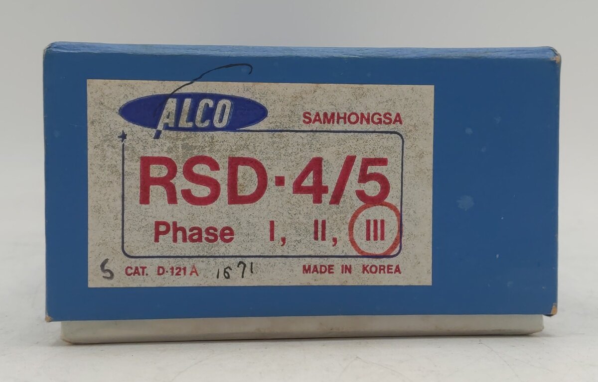 Alco Models D-121 HO Scale BRASS RSD 4/5 Diesel Switcher EX/Box