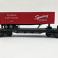 MTH 30-7627 O Gauge Florida East Coast Flatcarwith Trailer #64273 EX