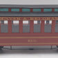 Bachmann G Scale Denver & Rio Grande "Rico" Illuminated Passenger Car EX