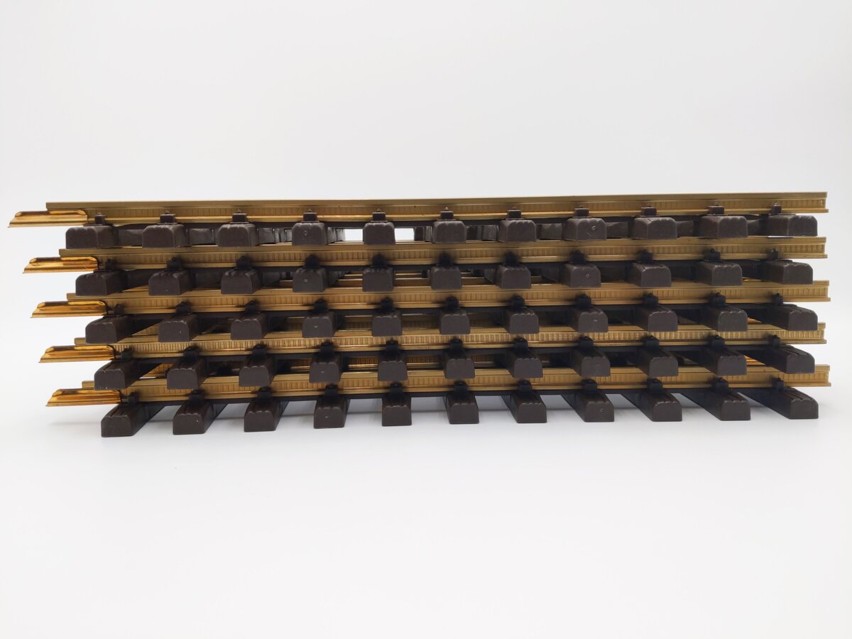 LGB 18000 R5 15' Diameter Wide Radius Curved Track Sections (10) EX