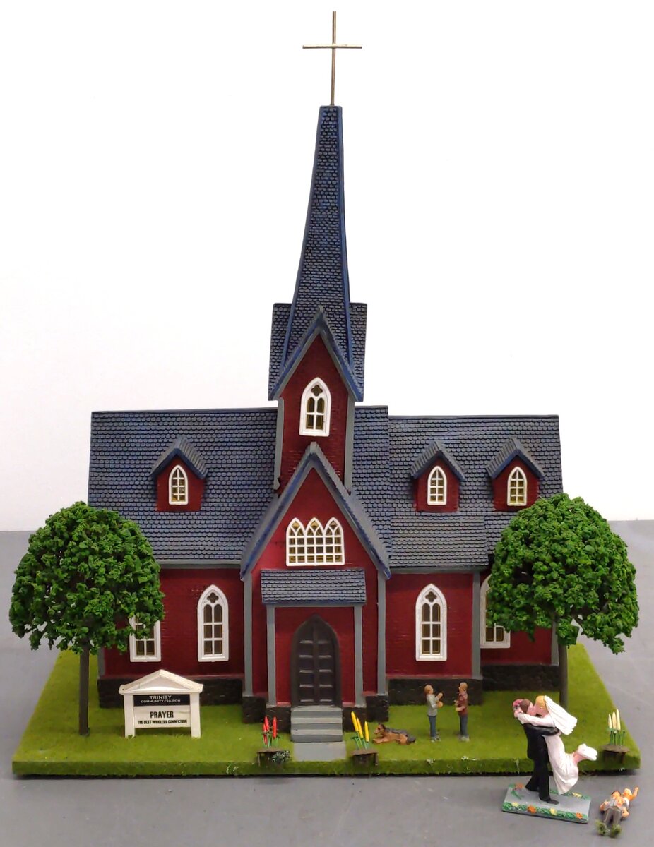 Menards 279-6151 O Red Trinity Church EX