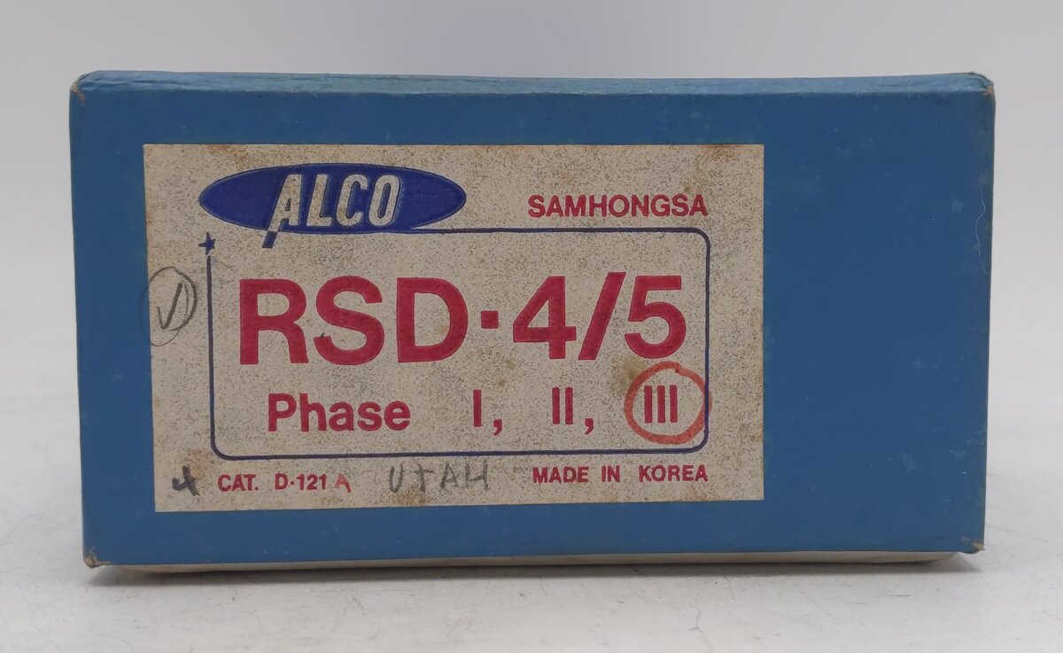 Alco Models D-121 HO Scale BRASS RSD 4/5 Diesel Switcher VG/Box