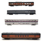 Con-Cor N Scale Assorted Passenger Cars [4] VG/Box