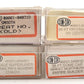 Con-Cor N Scale Assorted Passenger Cars [4] VG/Box