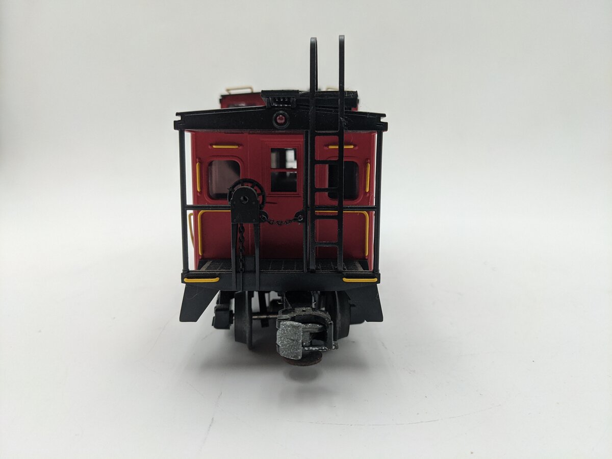 MTH 20-91029 O Gauge Delaware & Hudson Extended Vision Caboose #35714 EX