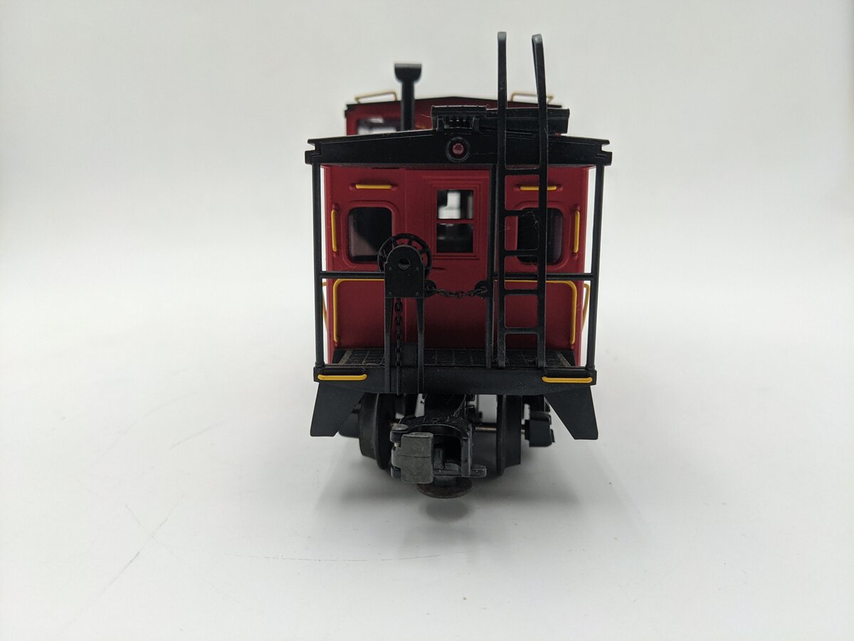 MTH 20-91029 O Gauge Delaware & Hudson Extended Vision Caboose #35714 EX
