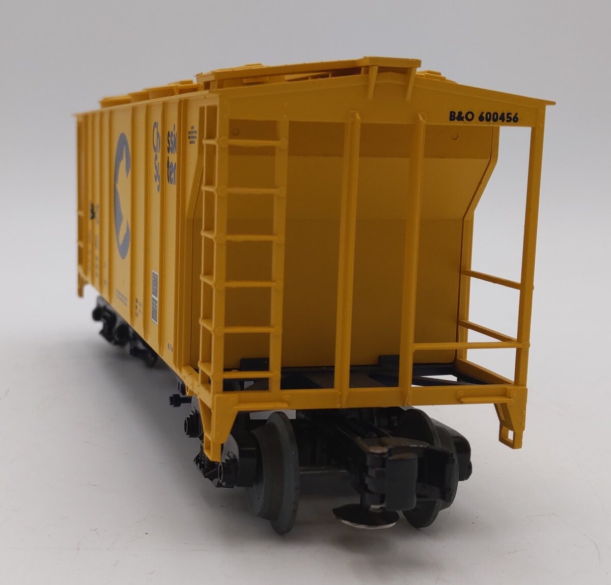 MTH 20-97102 O Gauge Baltimore & Ohio Chessie PS2 Covered Hopper #600456 EX