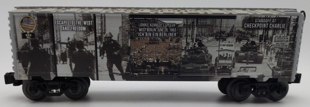 Lionel 2038080 O Berlin Wall MUSA Boxcar LN