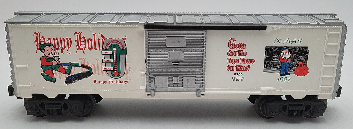Lionel 6-16272 O Gauge Christmas 1997 Boxcar #9700 EX/Box
