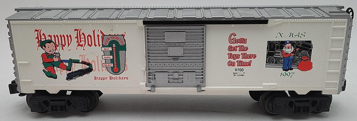 Lionel 6-16272 O Gauge Christmas 1997 Boxcar #9700 EX/Box