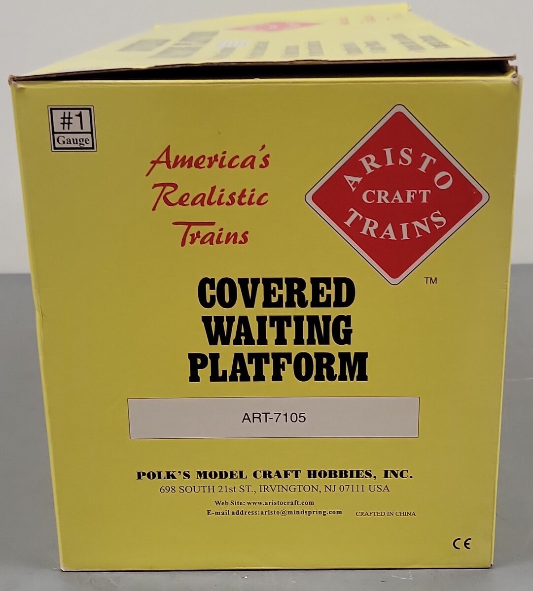 Aristo-Craft ART-7105 G Scale Covered Waiting Platform EX/Box