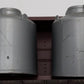 Lionel 6-6205 O Gauge Canadian Pacific Long Gondola with Canisters EX/Box