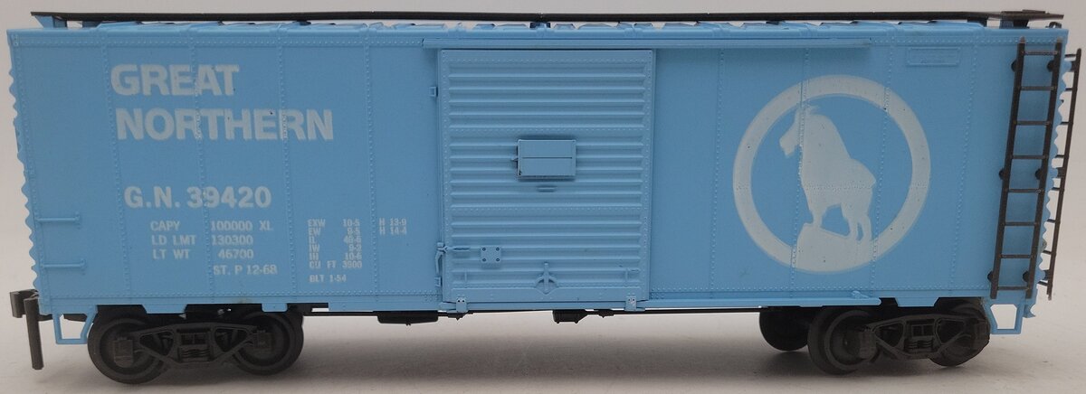 Atlas 6201 O Scale Great Northern Boxcar (2-Rail) EX/Box