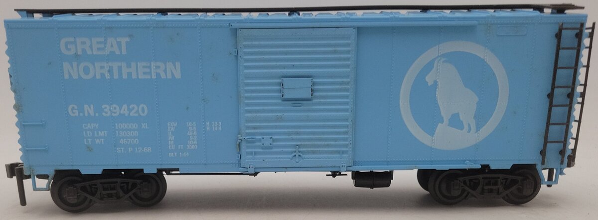 Atlas 6201 O Scale Great Northern Boxcar (2-Rail) EX/Box