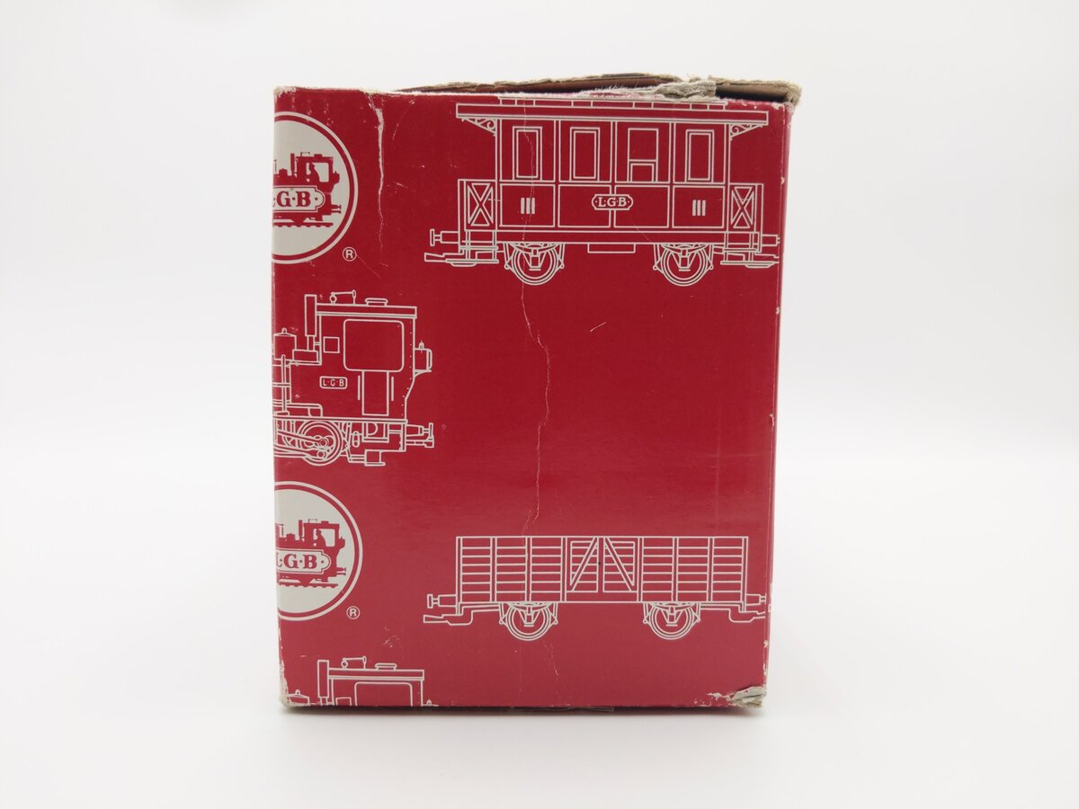 LGB 10000 G Scale 12 Inch Brass Rail Straight Track Sections (Box of 12) EX/Box