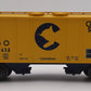 MTH 20-97102 O Gauge Baltimore & Ohio Chessie PS2 Covered Hopper #600458 EX