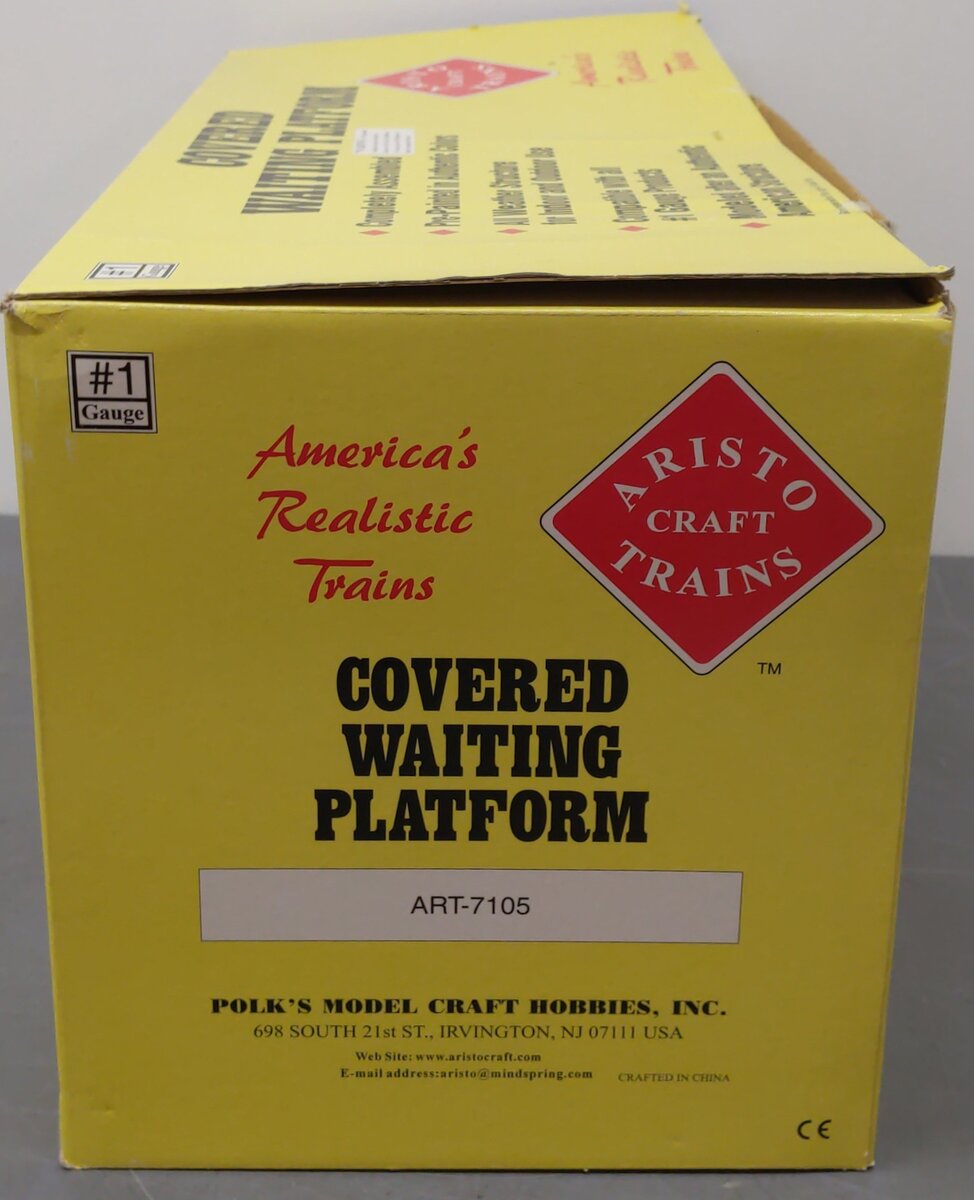 Aristo-Craft ART-7105 G Scale Covered Waiting Platform EX/Box