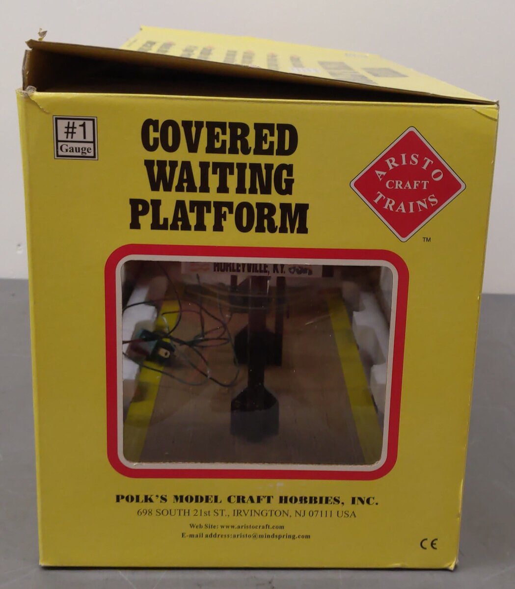 Aristo-Craft ART-7105 G Scale Covered Waiting Platform EX/Box