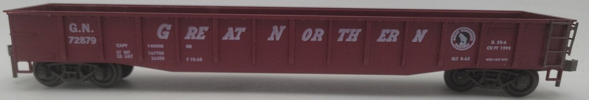 Atlas 6211 O Scale Great Northern 50' Gondola # 72879 - 2 Rail EX/Box