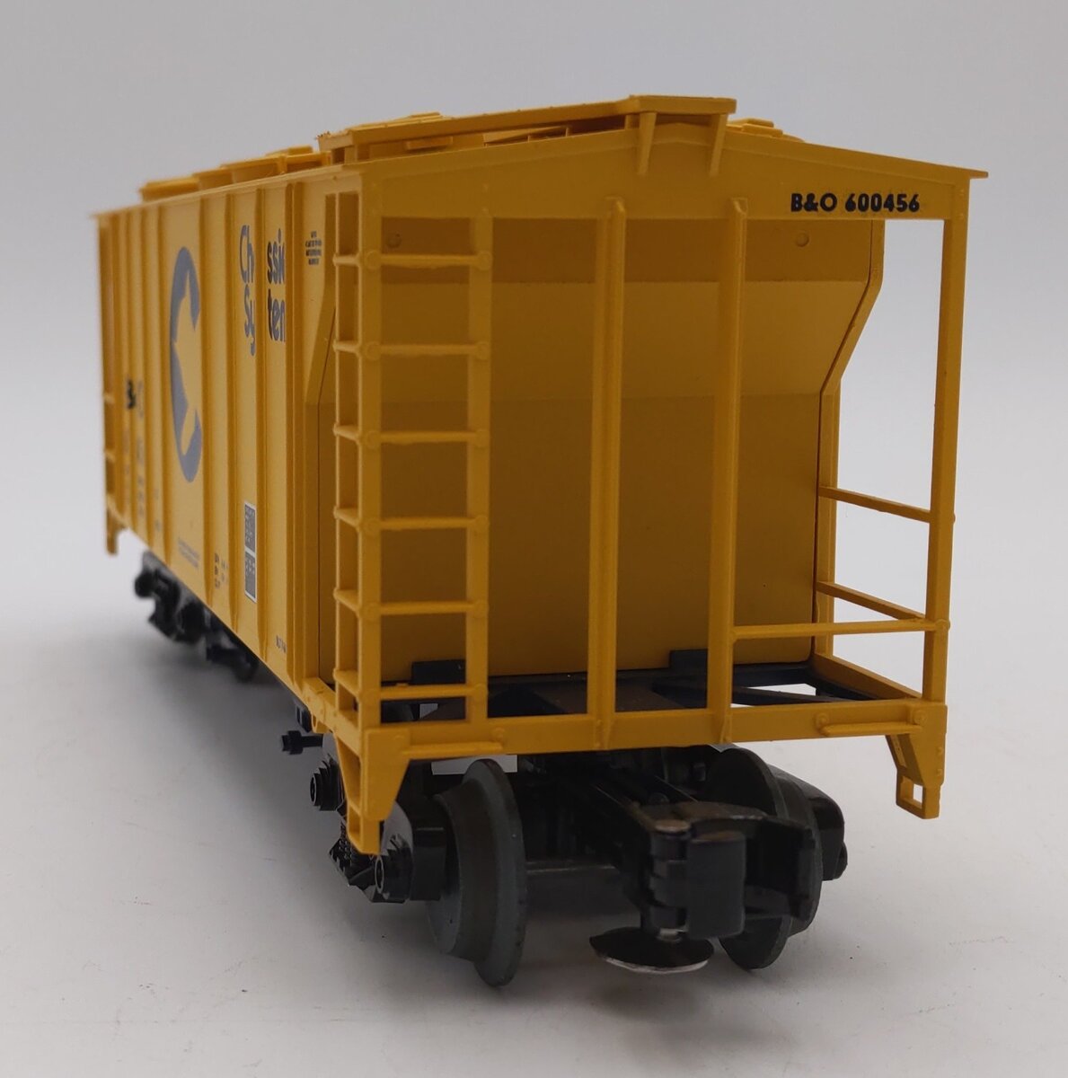 MTH 20-97102 O Gauge Baltimore & Ohio Chessie PS2 Covered Hopper #600460 EX