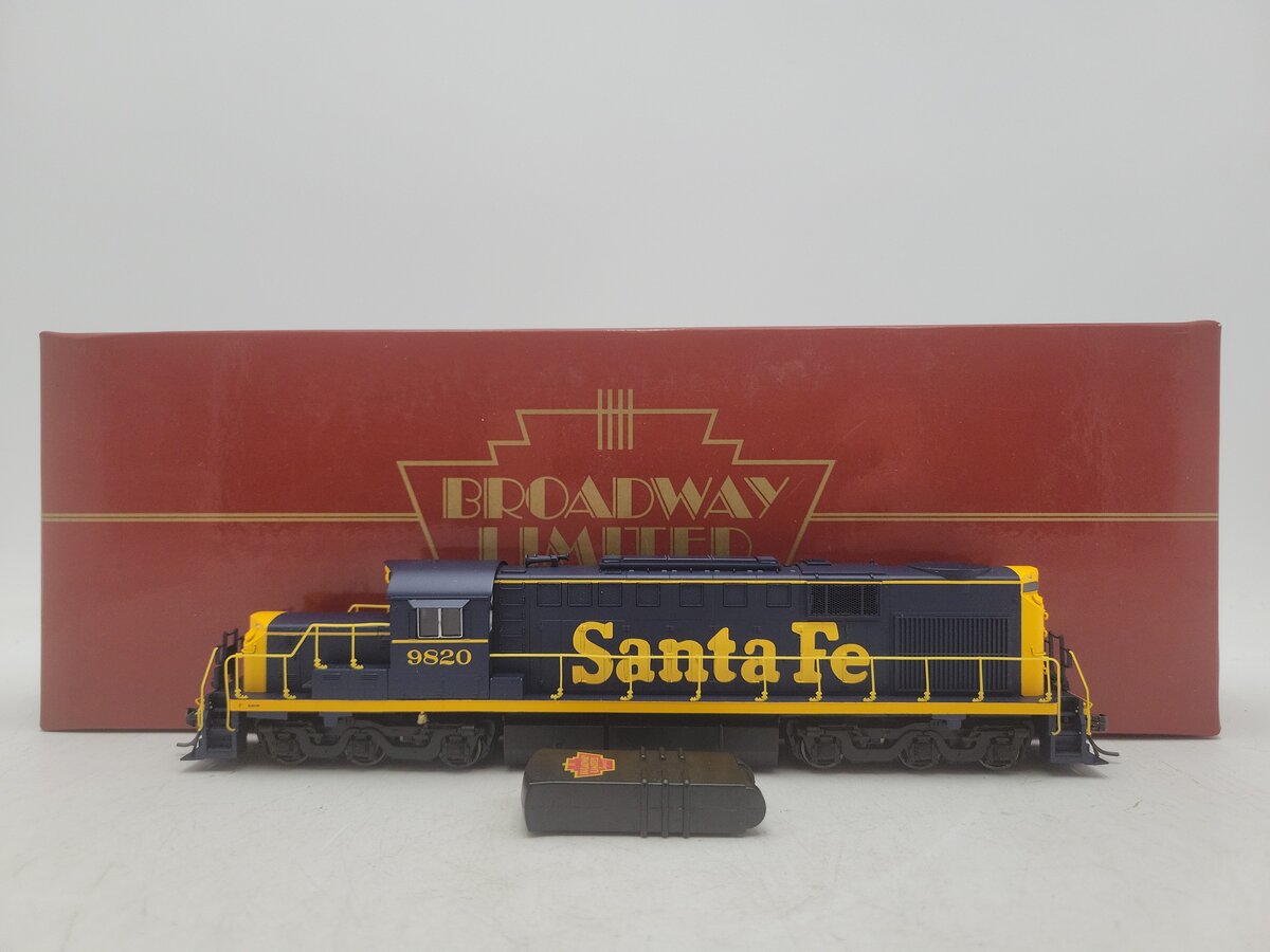 Broadway Limited 302 HO Santa Fe Alco RSD15 Diesel Locomotive #9820 EX/Box