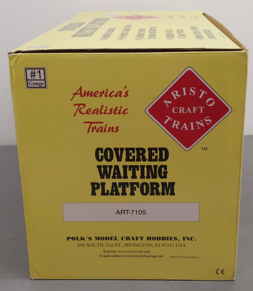 Aristo-Craft ART-7105 G Scale Covered Waiting Platform VG/Box