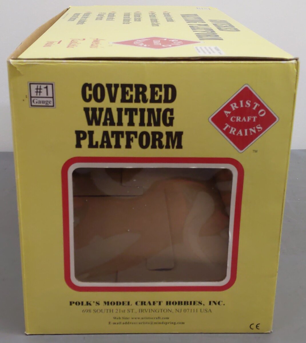 Aristo-Craft ART-7105 G Scale Covered Waiting Platform VG/Box