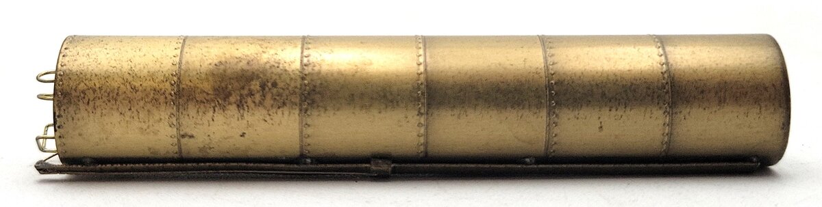 Pecos River Brass BRASS N Scale Vertical Oil Tank EX/Box