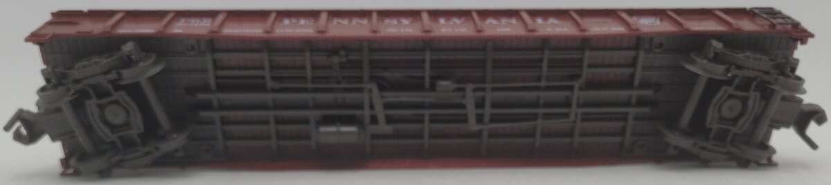 Atlas 6213 O Scale Pennsylvania 50' Gondola #377138 (2-Rail) EX/Box