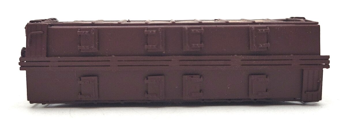 Pecos River Brass 1601 N Scale Brass Santa Fe 34' Covered Hopper EX/Box