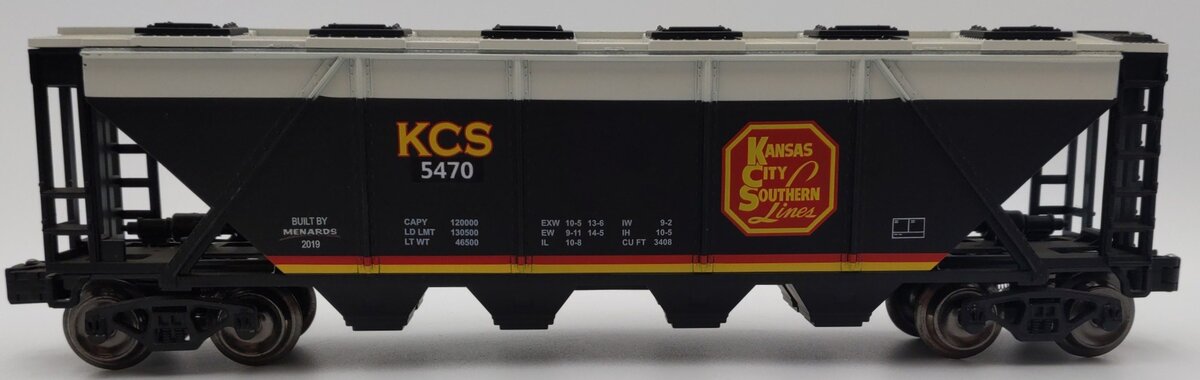 Menards 279-5269 O27 KCS Quad Hopper Coal Load #5470 EX
