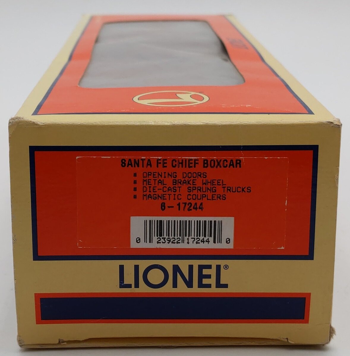 Lionel 6-17244 O Gauge AT&SF Route of the Chief Boxcar #94645 LN/Box