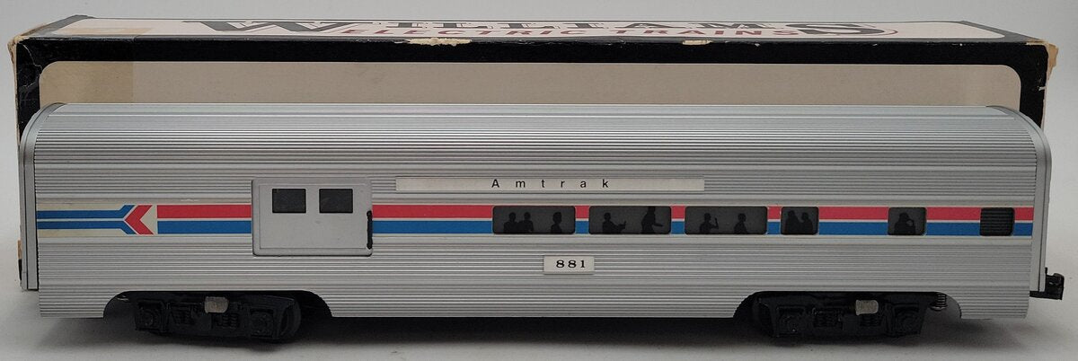 Williams 881 O Scale Amtrak Passenger Car EX/Box