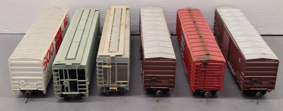 HO Scale Custom Freight Cars #19021,42106,1368,367080,131374 [6] VG