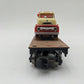 Menards 279-8320 O Gauge Union Pacific Flat Car w/ Wrecker Load #7538 EX