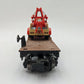 Menards 279-8320 O Gauge Union Pacific Flat Car w/ Wrecker Load #7538 EX
