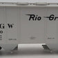 Weaver 1609 O Gauge Denver & Rio Grande Western Hopper Car #18250 EX/Box
