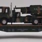 Menards 279-3964 O Gauge US Army Flatcar w/ Army Truck & HIMARS VG