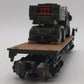 Menards 279-3964 O Gauge US Army Flatcar w/ Army Truck & HIMARS VG