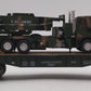 Menards 279-3964 O Gauge US Army Flatcar w/ Army Truck & HIMARS VG