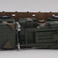Menards 279-3964 O Gauge US Army Flatcar w/ Army Truck & HIMARS VG
