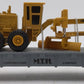 MTH 30-7620 O Gauge MTH Flatcar w/Ertl Road Grader EX